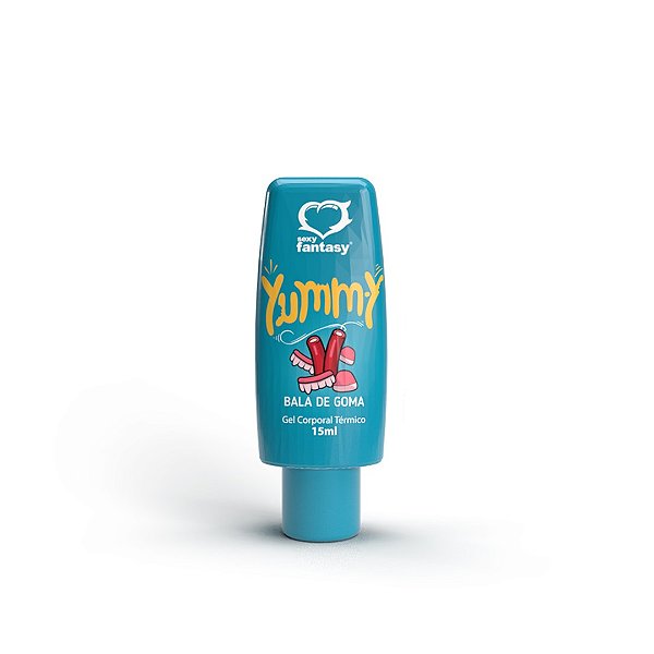 Yummy Gel Térmico Bala de Goma que Aquece Comestivel para ORAL 15g