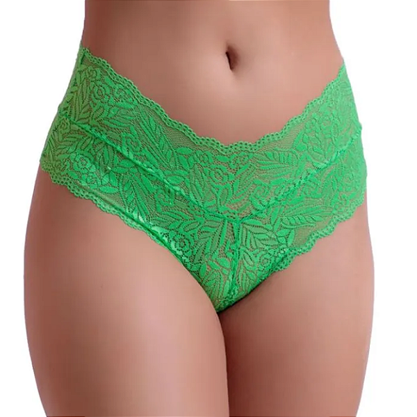 Tanga Manu em Renda com Cos Largo - TAMANHO P