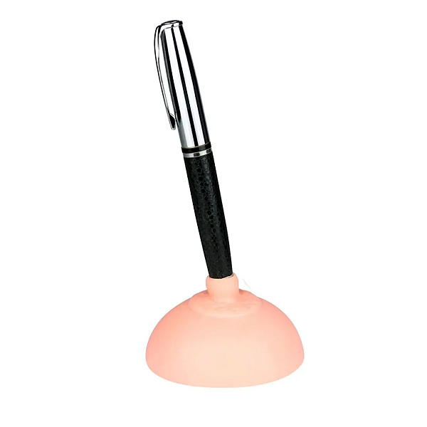 Porta Caneta Formato Seio Pau Brasil