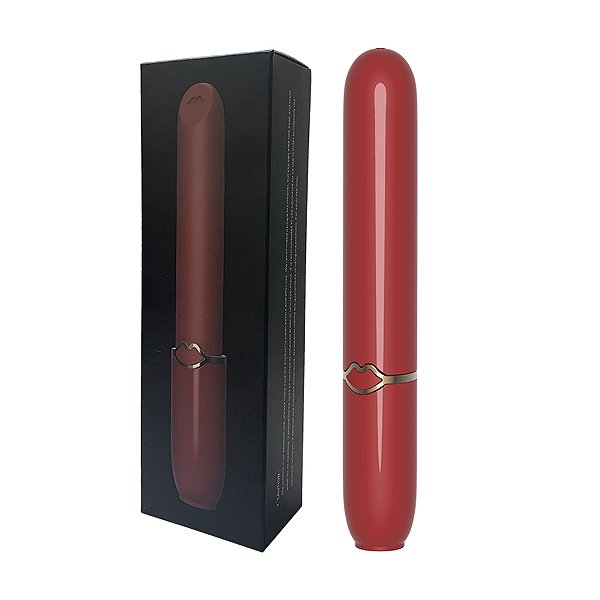 Vibrador Batom em Bastão Recarregável - 10 modos