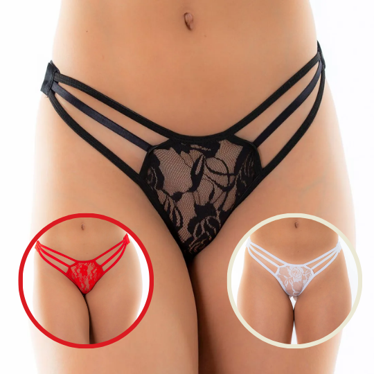 Calcinha Fio Dental Lap Dance (TAMANHO ÚNICO)