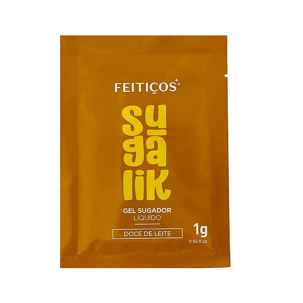 1 Sache SugaLik - Gel Sugador Liquido - Sabor De Doce de Leite- 1g