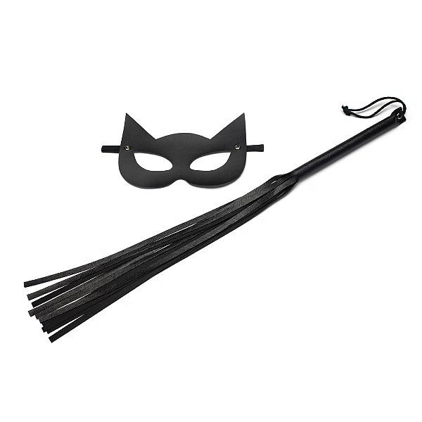 Kit Mulher Gato (Chicote + Mascara)