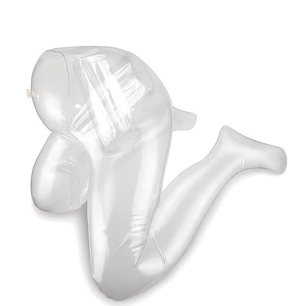 Masturbador Bumbum Inflável com Entrada Dupla