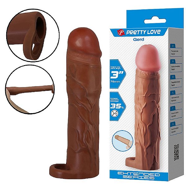 Capa Peniana com Anel de Escroto - Gerd - 19,5 X 4,0 cm