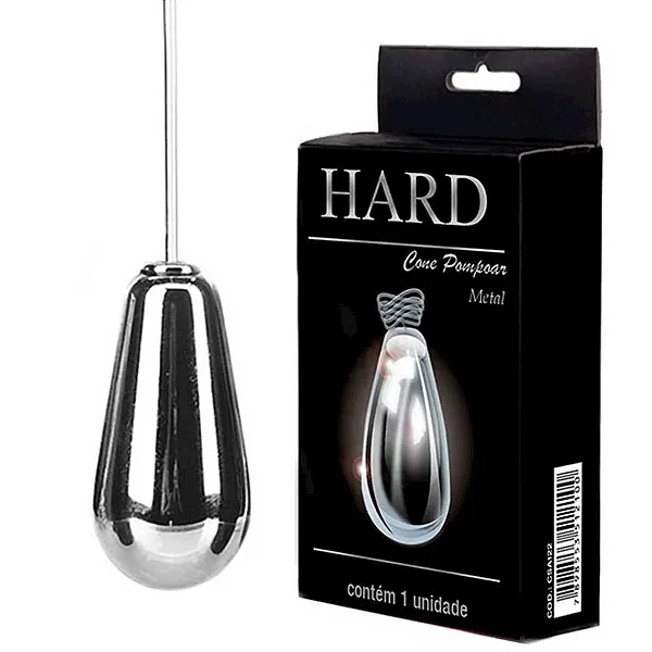 Cone Vaginal de Metal Cromado 20g Hard