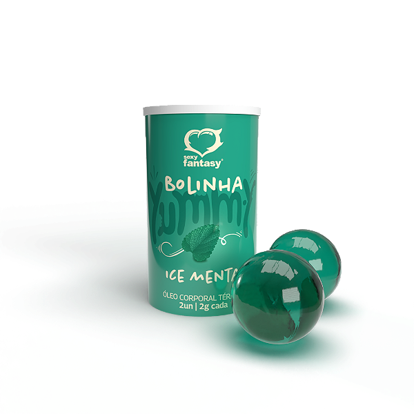 Bolinha Yummy Menta Com Função ICE - 2un