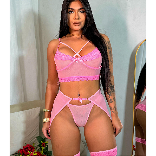Conjunto Leticia com Aro e Saia