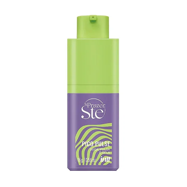 Pico Pulse Uva Verde Gel Sugador Unissex Suga Pulsa e Gela 16g Intt