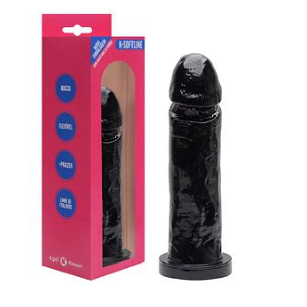 Prótese Maciça PRETO 17x4cm