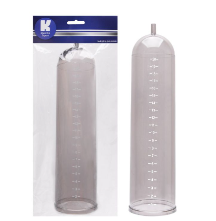 Tubo Para Bomba Peniana 20 X 6cm Kgel