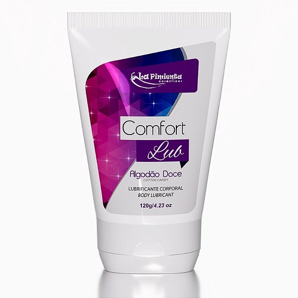 Lubrificante COMFORT-LUB ALGODÃO DOCE 120G