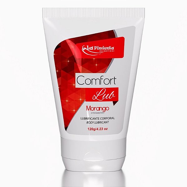 Lubrificante COMFORT-LUB MORANGO 120G