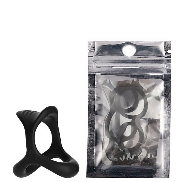 Anel Peniano com Alça para o Escroto 4×4,5×4 cm