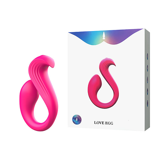 Vibrador de Casal com Formato Anatômico - 9 modos de Vibração - Controle Remoto