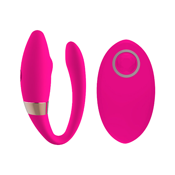 Vibrador de Casal com Controle Remoto - Recarregável