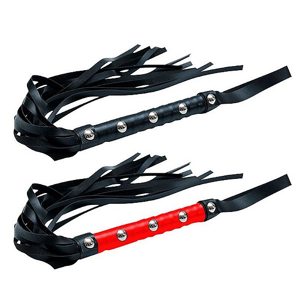 Chicote Luxo com Haste Grande - 59cm
