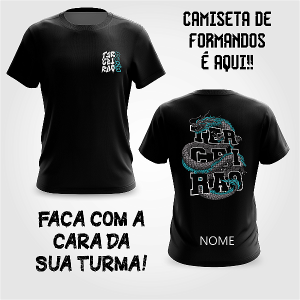 Camiseta Formandos Cobra - Unissex