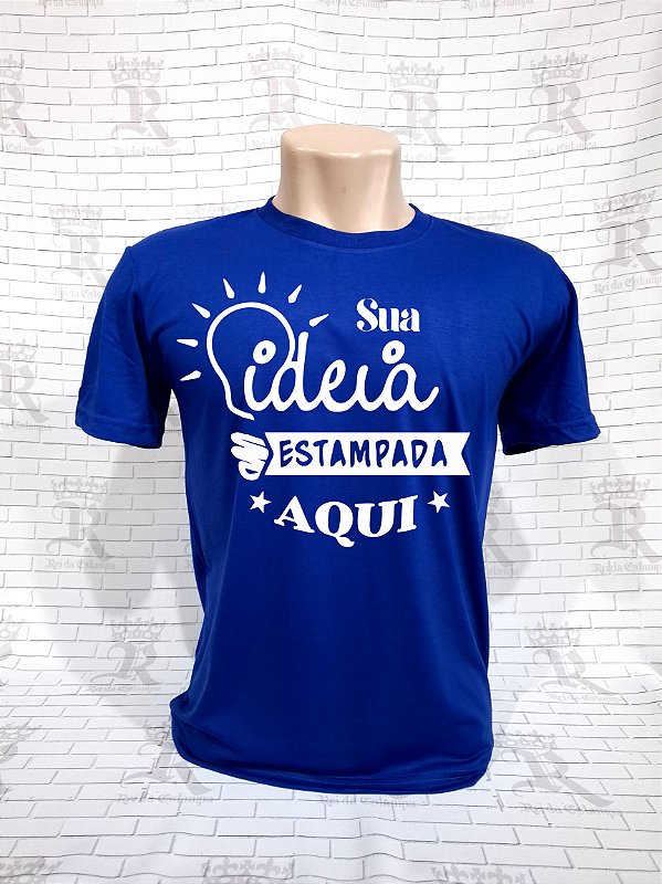 Camista Malha Fria - Azul Royal
