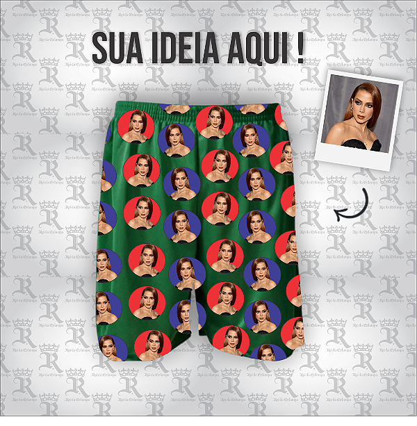 Calções Personalizados a Partir de 1 Peça