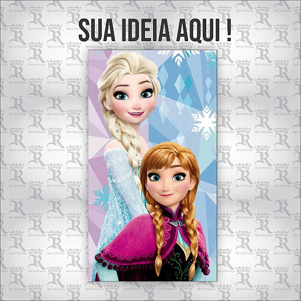 Toalhas Infantis Personalizadas – A Partir de Uma Peça Mod 03