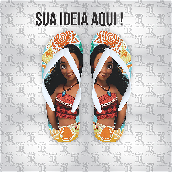 Chinelos Personalizados – A Partir de Uma Peça Mod 02