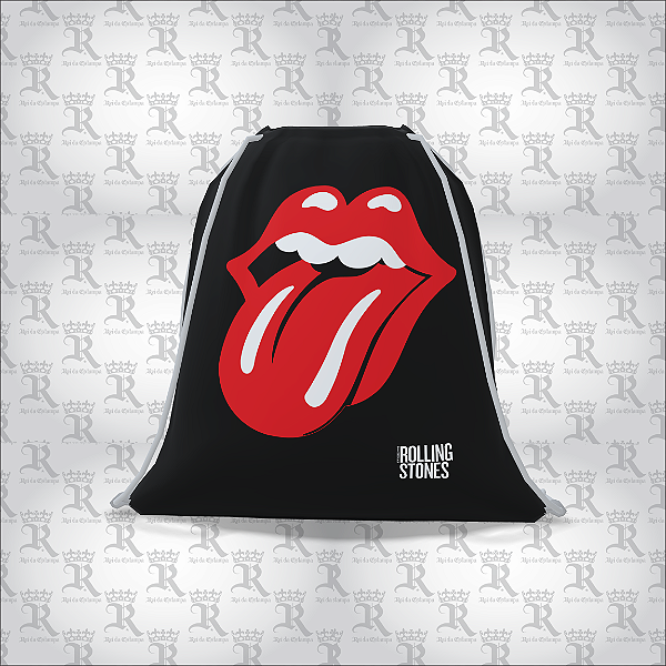 Mochilas Saco Personalizadas Rolling Stones  – A Partir de Uma Peça Mod 06