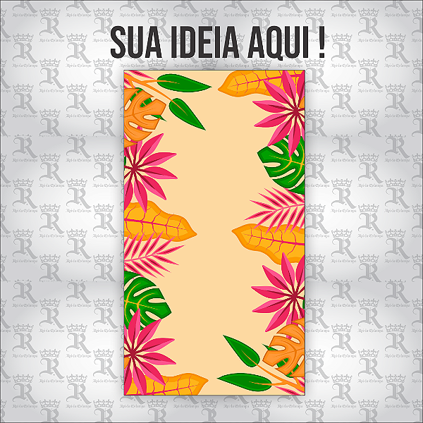 Toalha De Praia Personalizada - A Partir De Uma Peça Mod 05