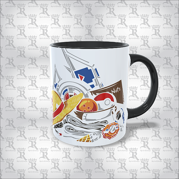 Caneca Personalizada  DragonBall 5 - A Partir De Uma Peça Mod  3