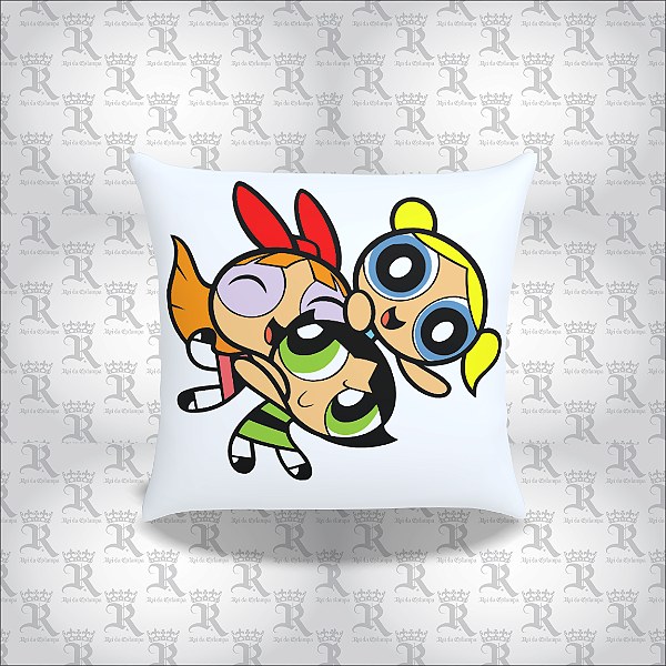 Almofada Personalizada Meninas Super Poderosas - A Partir De Uma Peça  Mod02