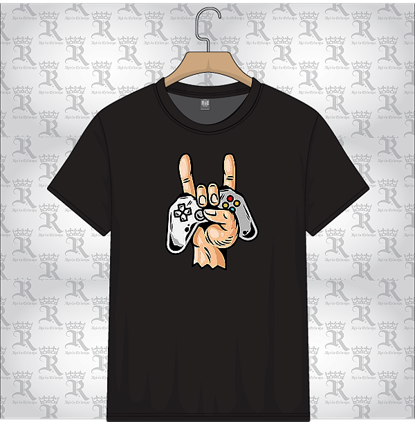 Camiseta Personalizada Controle PS4    - A Partir De Uma Peça
