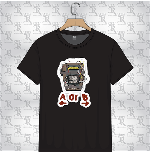 Camiseta Personalizada CS GO  - A Partir De Uma Peça