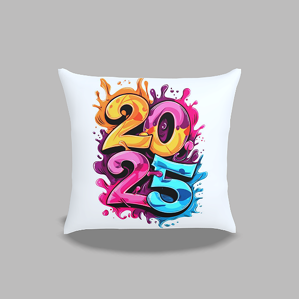 Almofada Ano Novo Personalizada - Mod 01