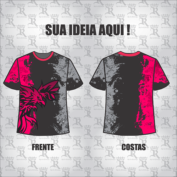 Camiseta Fenix Pink Mod 22