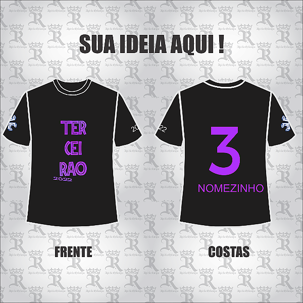 Camiseta  Terceirão Roxo Mod 121