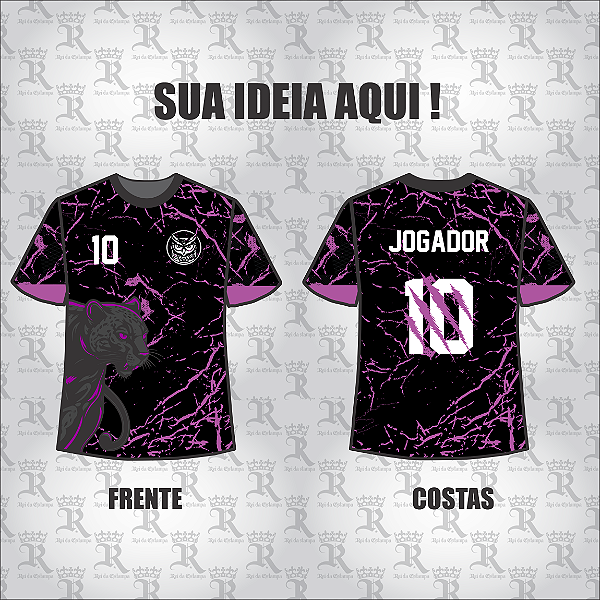Camiseta  Pantera Roxa Mod 150