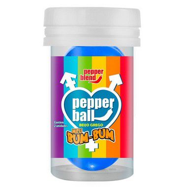 Pepper Ball meu bumbum beijo grego linha pride Pepper Blend