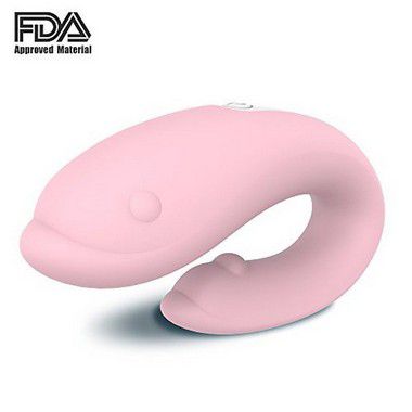 Vibrador de Casal Golfinho Recarregável
