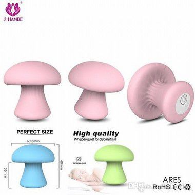 Massageador Estimulador Recarregável- Mushroom - S-Hande