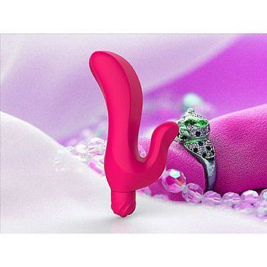 Vibrador G-Spot com Estimulador de Clitóris - Ultra Potente - Toque Aveludado
