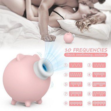 Estimulador de clitóris - Piggy - suction vibrador