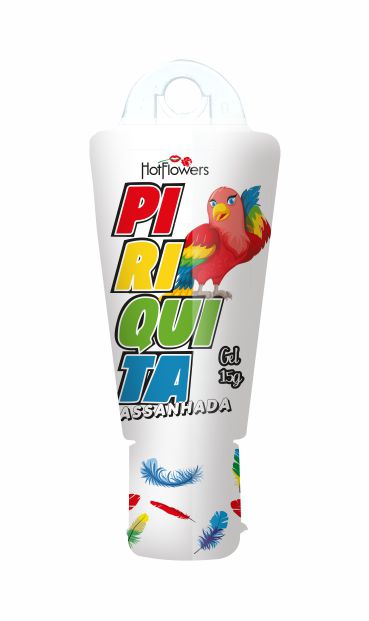 Piriquita Assanhada Gel Excitante Feminino 15g Hot Flowers