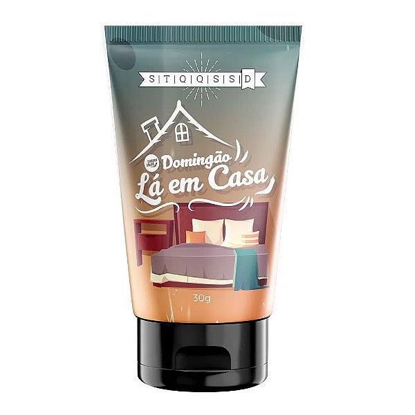 Domingão Lá em Casa Gel Lubrificante Comestível 15g Linha Semana de Surpresas Pepper Blend