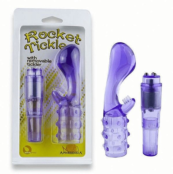 Vibrador com Capa para Estímulo do Ponto G e do Clitóris