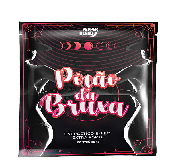 Poção da Bruxa 1g Estimulante Feminino em Pó Extra Forte - Pepper Blend