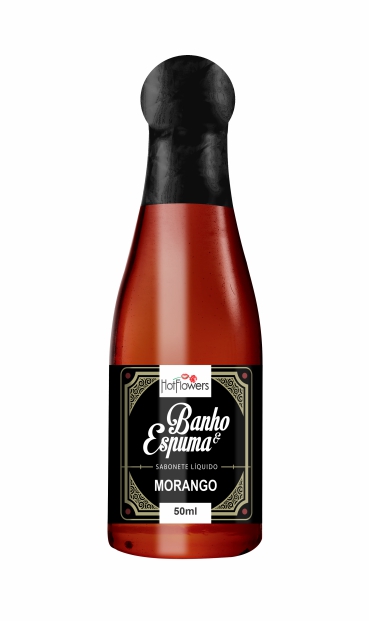 Sabonete Liquido Banho e Espuma Morango 50 ml