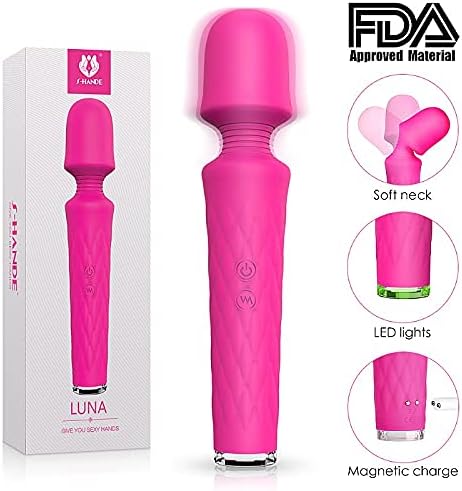 VIBRADOR MASSAGEADOR VARINHA MAGICA SILICONE  UBS S-HANDE LUNA