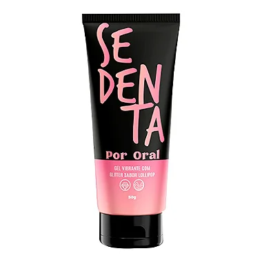 Sedenta por Oral - Gel vibrante com Glitter sabor Lollipop 50g - Pepper Blend