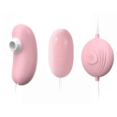 Vibrador Feminino Clitoriano Pulsador de  Clitóris + Vibrador Bullet
