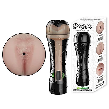 MASTURBADOR MASCULINO CYBERSKIN ÂNUS COM VIBRO